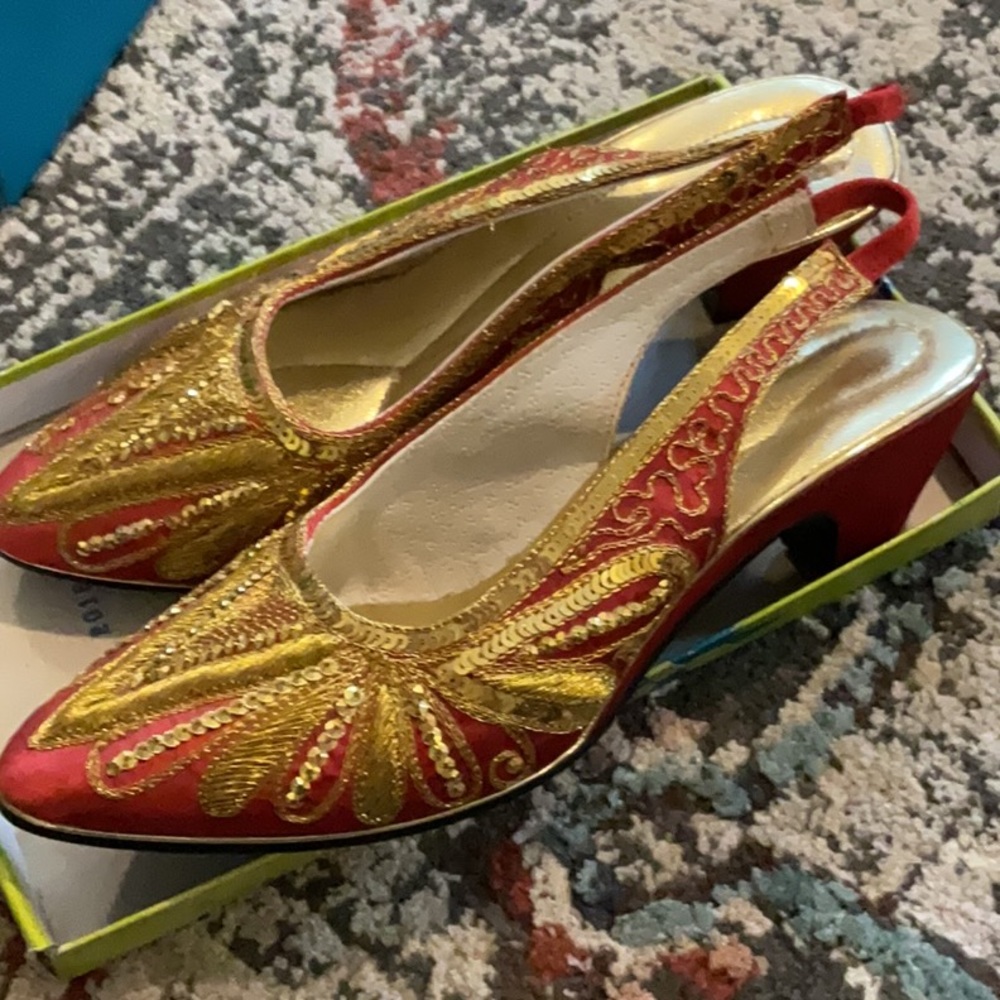 Red Heeled Shoes Made in India